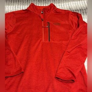 NorthFace Mens Quarter zip Pullover 
Size Xlarge